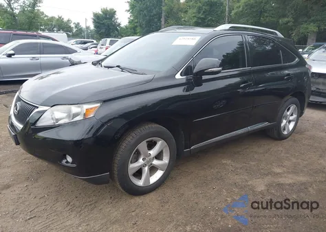 2010 Lexus Rx 350 из США, поврежденный, VIN 2T2BK1BA4AC071333
